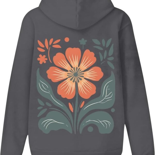 Hoodies for Women Winter Fleece Sweatshirt Butterfly Print Full Zip Up Thick Sherpa Lined Hooded Jacket